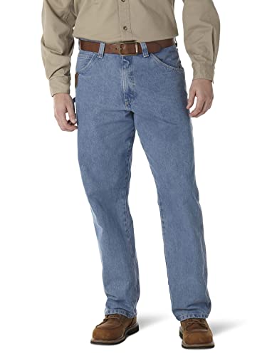 Wrangler Herren Riggs Workwear Carpenter Jeans - Blau - 31W / 32L von Wrangler