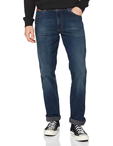 Wrangler Herren Texas Contrast' Jeans, Blau (Vintage Tint), 32W / 36L von Wrangler