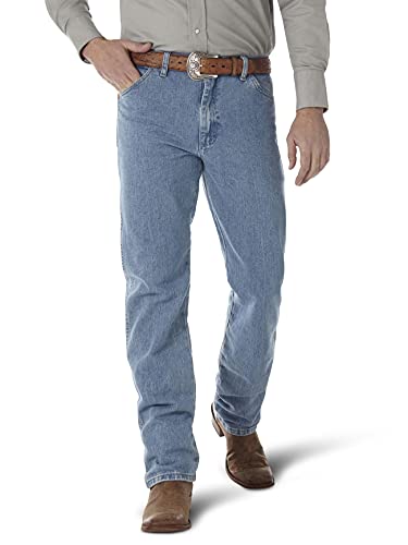 Wrangler Men’s 13MWZ Cowboy Cut Original Fit Jean, Dark Stone, 36W x 36L von Wrangler