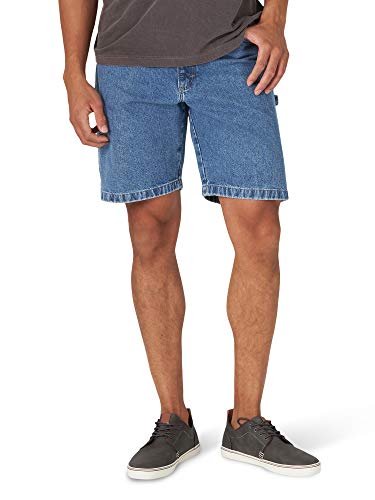 Wrangler Men's Big-Tall Authentics Classic Denim Carpenter Short, Antique Stonewash, 44 von ALL TERRAIN GEAR X Wrangler