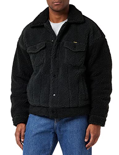 Wrangler Men's Sherpa Jacket, Faded Black, XX-Large von Wrangler