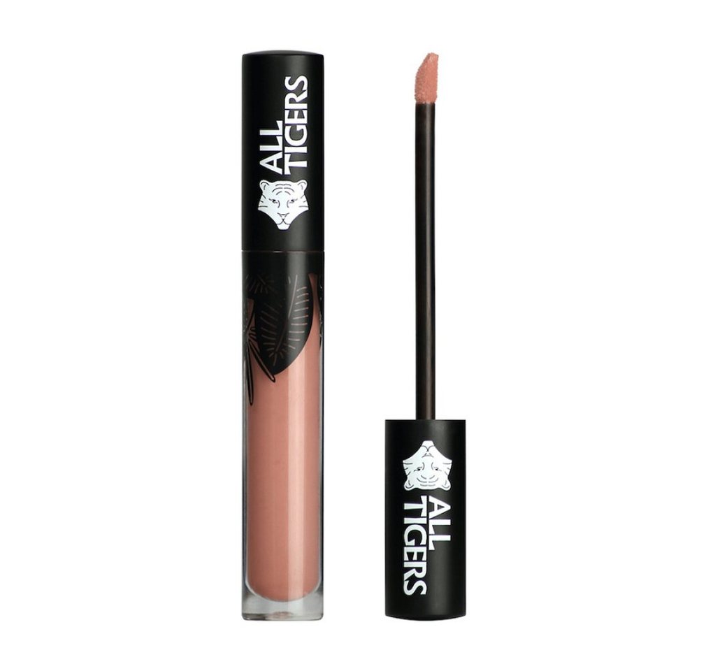 ALL TIGERS Lipgloss Natural & Vegan Natural Matte Lip Gloss 681 Trust My Instinct 8 ml von ALL TIGERS