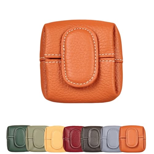 Einfarbige Mini-Geldbörse, lässige Geldbörse mit quadratischem Druckknopf, kompakte Kopfhörertasche, geeignet für den täglichen Gebrauch Einfarbige Mini-Geldbörse, lässige Geldbörse mit quadratischem Druckknopf, kompakte Kopfhörertasche, geeignet für den täglichen Gebrauch von ALLEXD