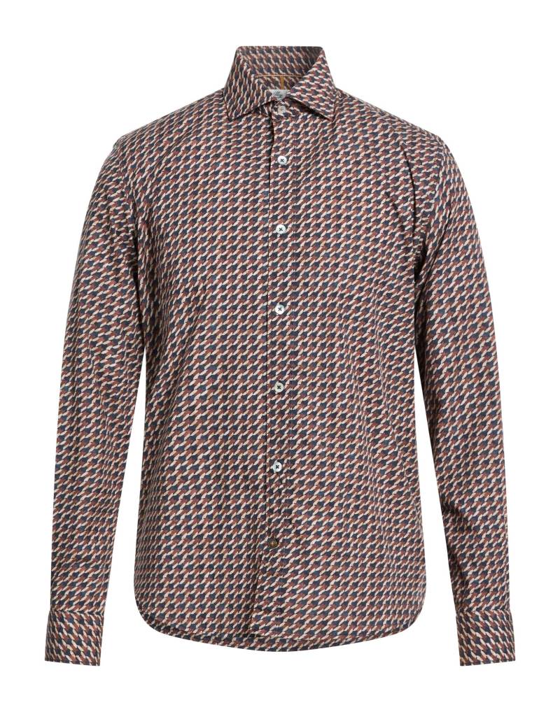 ALLEY DOCKS 963 Hemd Herren Braun von ALLEY DOCKS 963