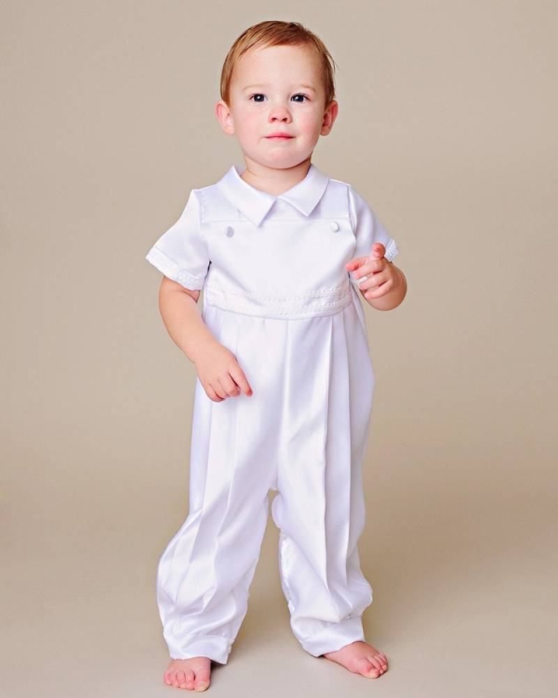 Sawyer Baby-Jungen Tauf-, Tauf - Oder Segens Outfit von ALLIEWADE