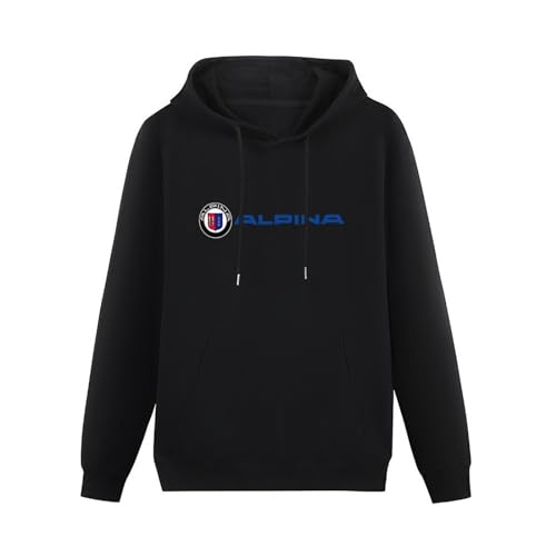 ALLKODO Alpina Racing Tuner Logo Men's Black Hoody Hoody Unisex Ptinted Hoodies Long Sleeve Men's Hooded with Pocket Black XXL ALLKODO Alpina Racing Tuner Logo Men's Black Hoody Hoody Unisex Ptinted Hoodies Long Sleeve Men's Hooded with Pocket Black XXL von ALLKODO