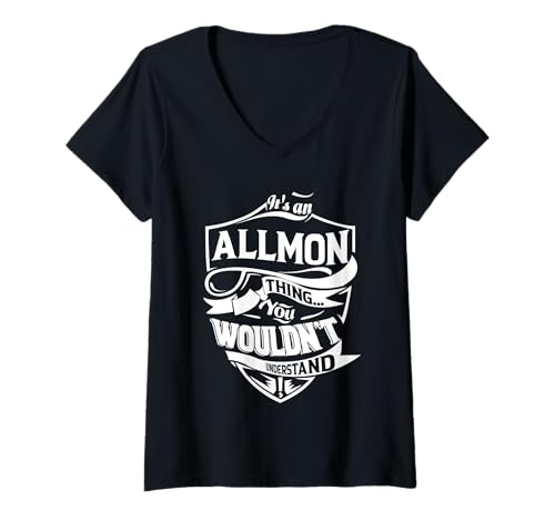 Damen Es ist eine ALLMON-Sache Geschenke T-Shirt mit V-Ausschnitt Damen Es ist eine ALLMON-Sache Geschenke T-Shirt mit V-Ausschnitt von ALLMON FAMILY IDEA GIFTS