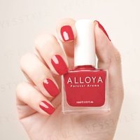 ALLOYA - Water-Based Natural Nail Polish Environmental Friendly 021 Impassioned 10ml von ALLOYA