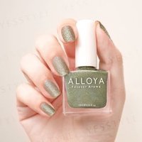 ALLOYA - Water-Based Natural Nail Polish Environmental Friendly 091 Green Genie 10ml von ALLOYA