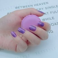 ALLOYA - Water-Based Natural Nail Polish Environmental Friendly 132 Amethyst Treasure 10ml von ALLOYA