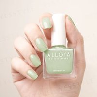 ALLOYA - Water-Based Natural Nail Polish Environmental Friendly 181 Christine Bean Greens 10ml von ALLOYA