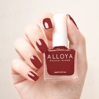 ALLOYA - Water-Based Natural Nail Polish Environmental Friendly 186 Scarlet Silk Witch 10ml von ALLOYA