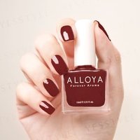 ALLOYA - Water-Based Natural Nail Polish Environmental Friendly 187 Bloody Jazz 10ml von ALLOYA