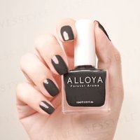 ALLOYA - Water-Based Natural Nail Polish Environmental Friendly 192 Sunglasses Black 10ml von ALLOYA