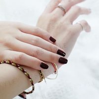 ALLOYA - Water-Based Natural Nail Polish Environmental Friendly 216 Tricia Brown 10ml von ALLOYA