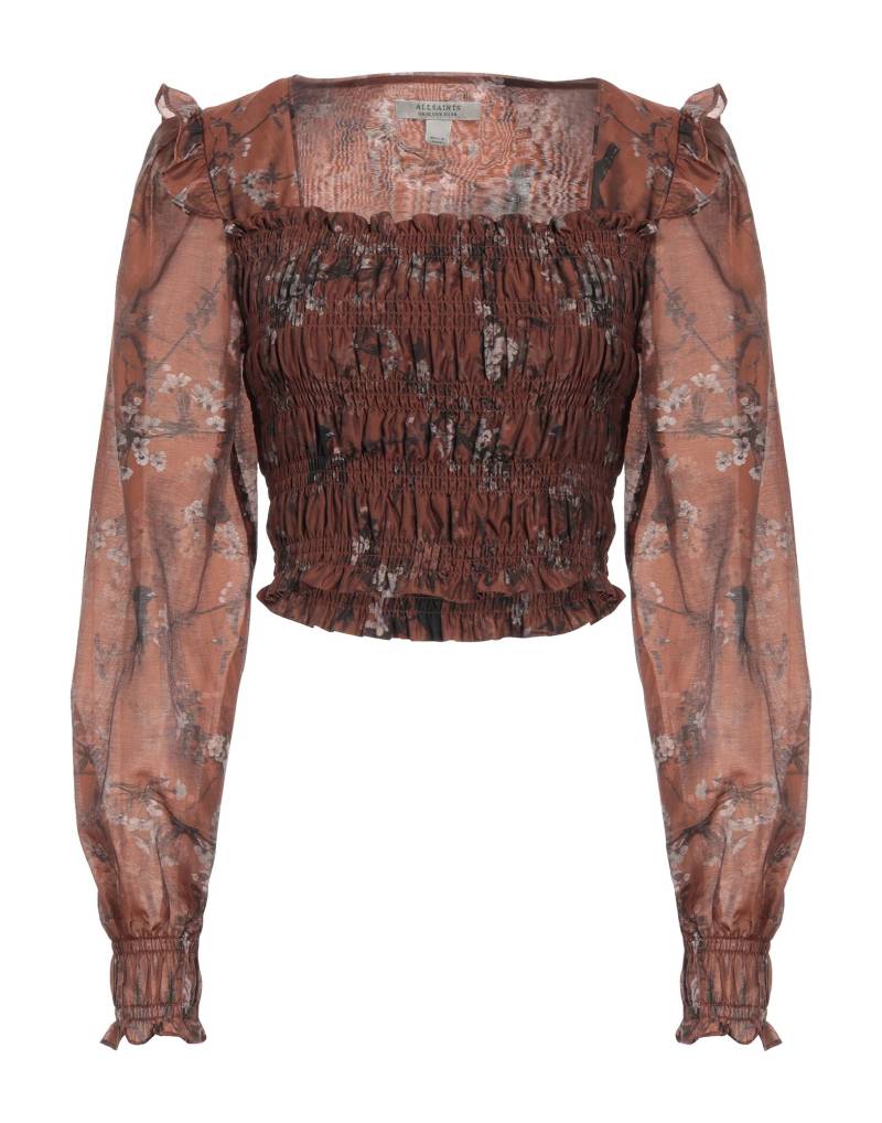ALLSAINTS Top Damen Braun von ALLSAINTS