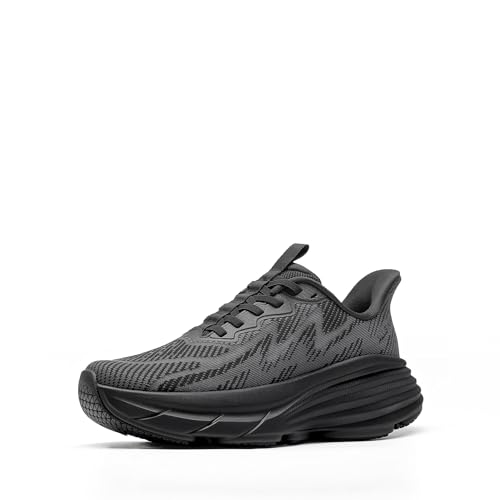 ALLSWIFIT Damen Wanderschuhe Running Schuhe Sportschuhe Leichtgewichts Atmungsaktiv Sneaker,Size 41,Schwarz,AWUMRS2512 von ALLSWIFIT