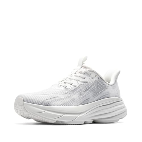 ALLSWIFT Herren Running Schuhe Sportschuhe Walkingschuhe,Size 44,Weiss,AMUMRS2512 von ALLSWIFIT