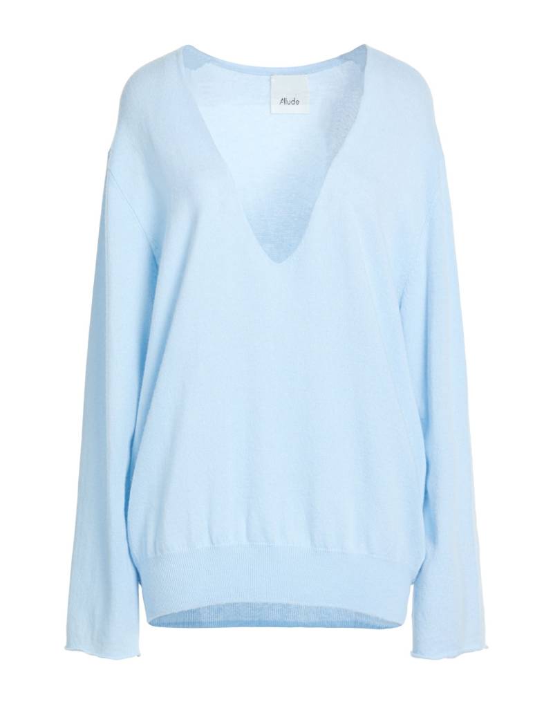 ALLUDE Pullover Damen Himmelblau von ALLUDE