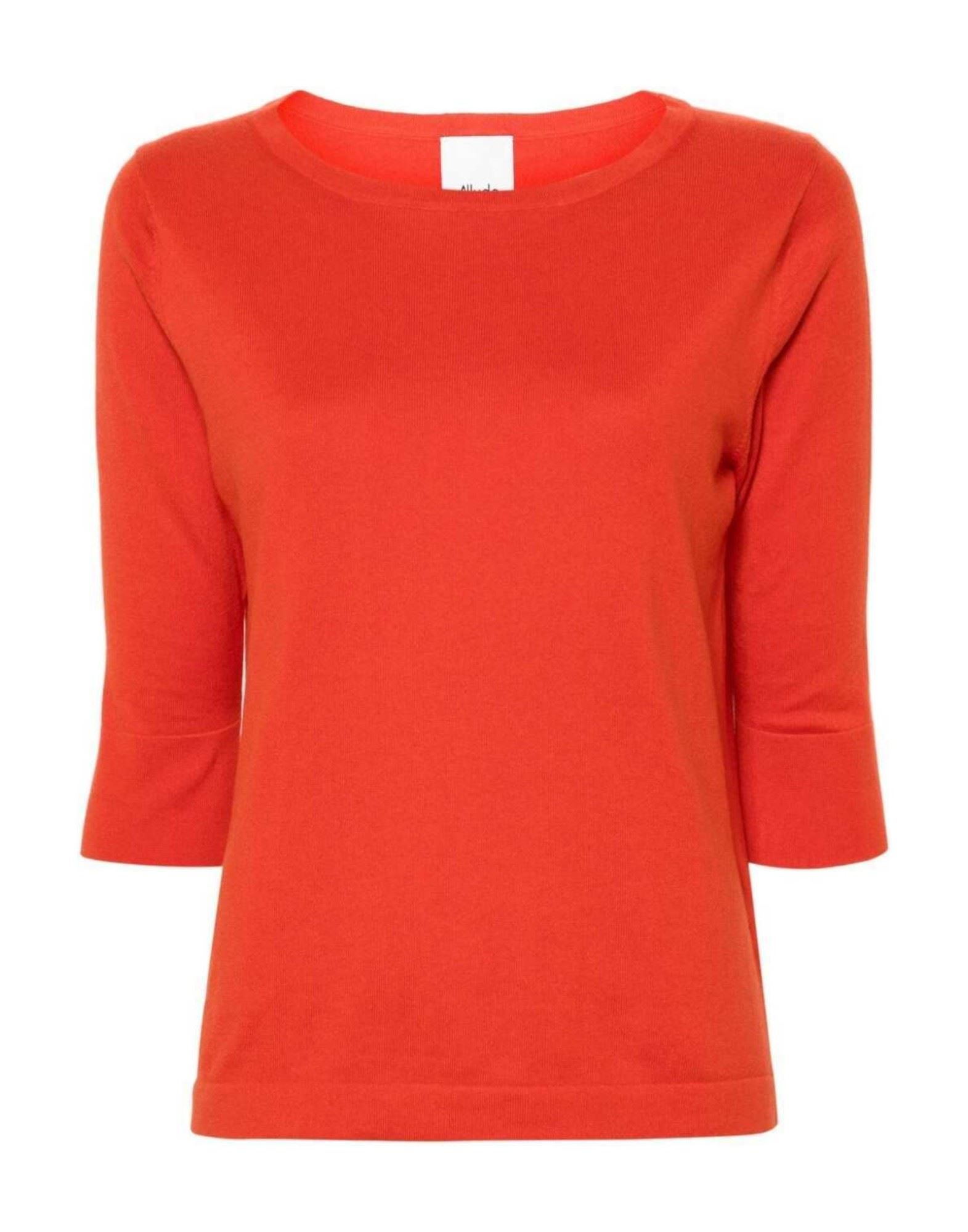 ALLUDE Pullover Damen Rot von ALLUDE