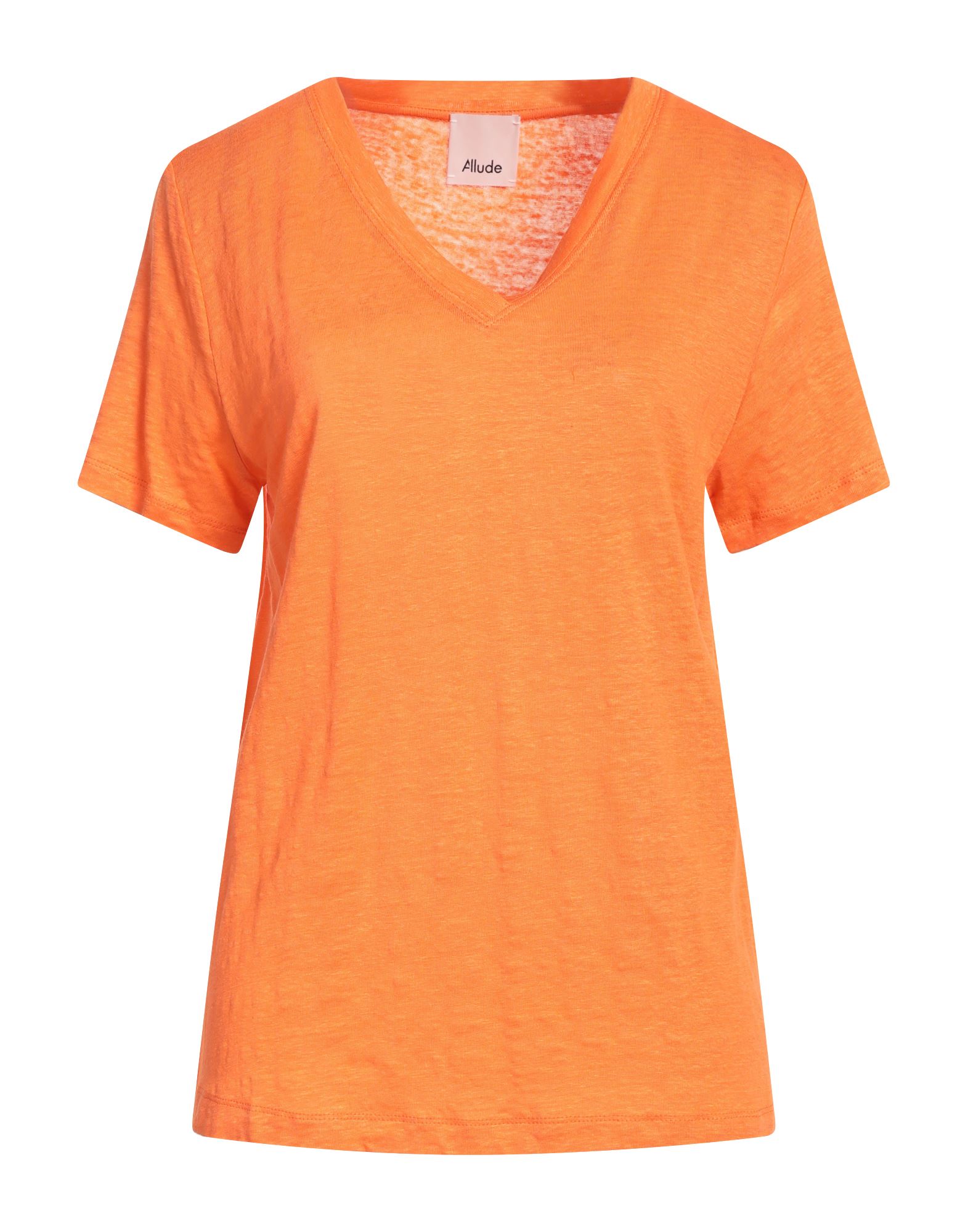 ALLUDE T-shirts Damen Orange von ALLUDE