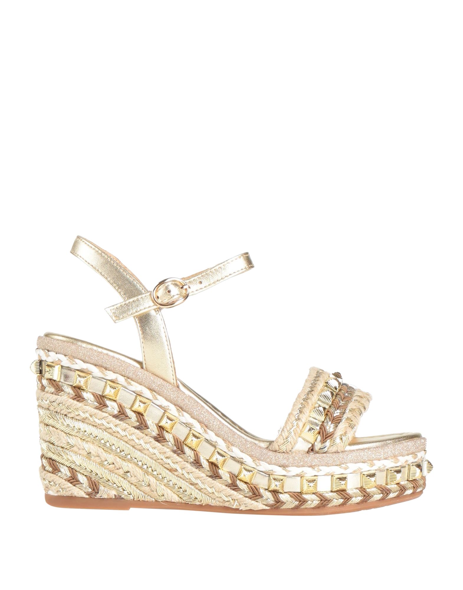 ALMA EN PENA. Espadrilles Damen Gold von ALMA EN PENA.