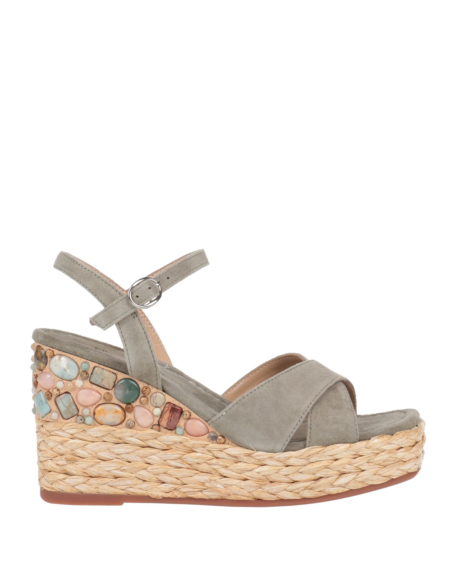 ALMA EN PENA. Espadrilles Damen Khaki von ALMA EN PENA.