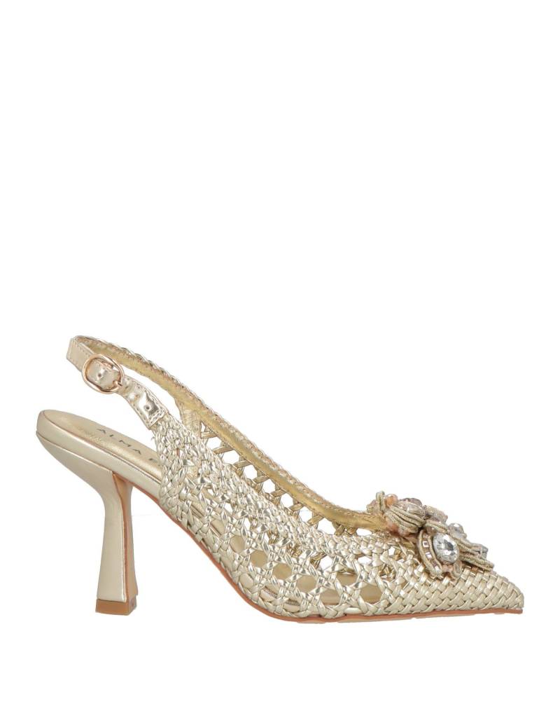 ALMA EN PENA. Pumps Damen Platin von ALMA EN PENA.