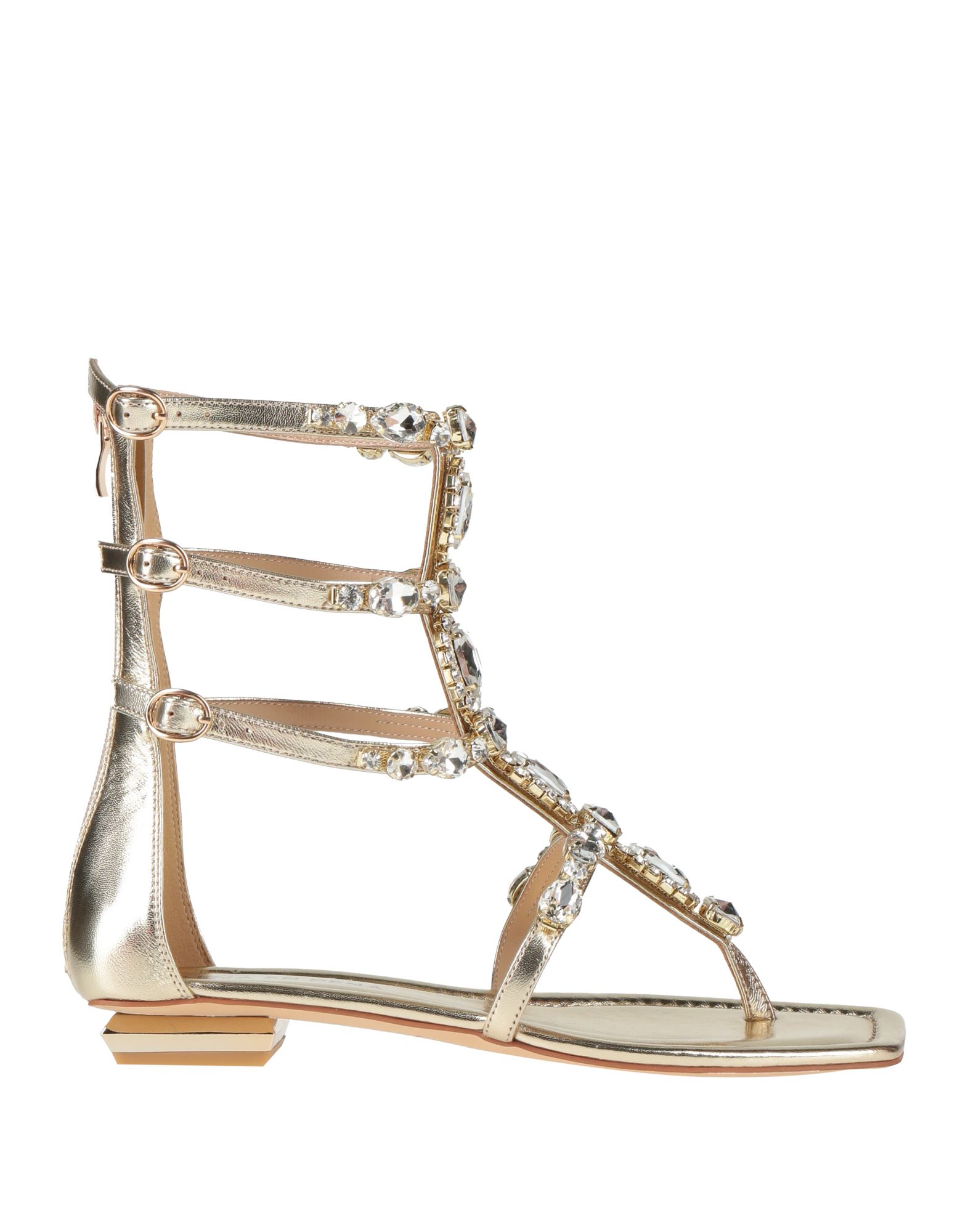 ALMA EN PENA. Zehentrenner Damen Gold von ALMA EN PENA.