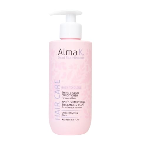 ALMA K Shine and Glow Conditioner - Hair Conditioner for Women - Moisturizing with Cocoa Butter - For Dry Hair - 10.1 oz von ALMA K