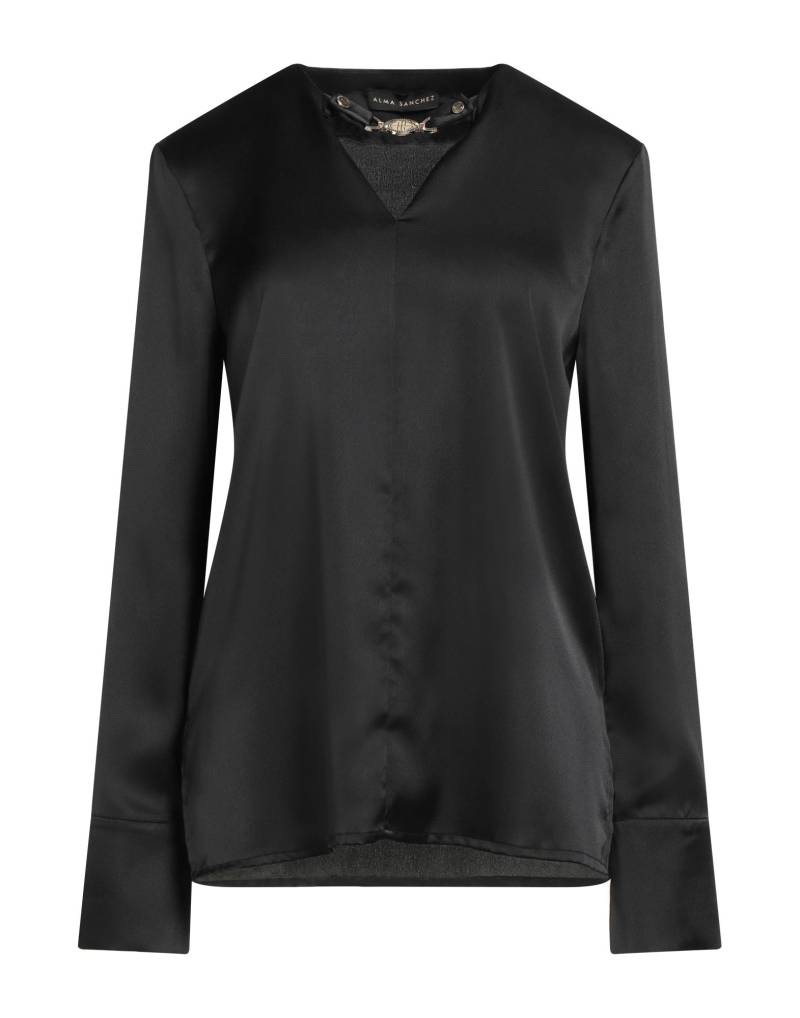 ALMA SANCHEZ Top Damen Schwarz von ALMA SANCHEZ