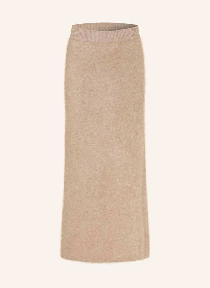 Almada Label Strickrock Umi Aus Cashmere beige von ALMADA LABEL