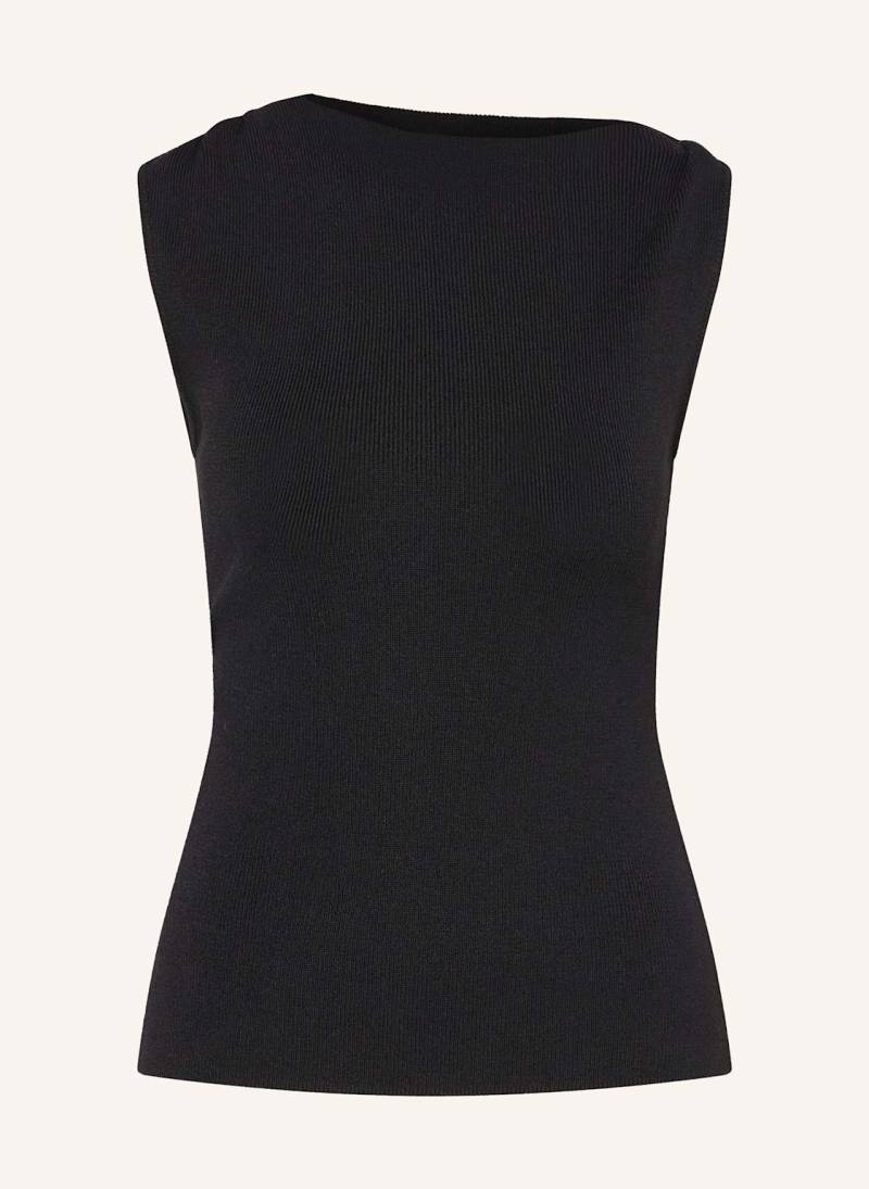 Almada Label Stricktop Ami schwarz von ALMADA LABEL