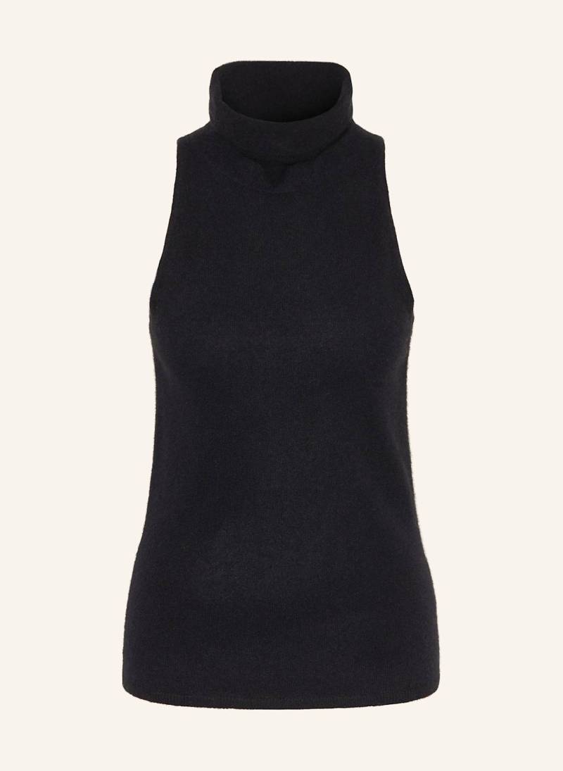 Almada Label Stricktop Vida Aus Cashmere schwarz von ALMADA LABEL