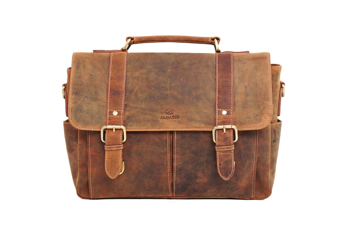 ALMADIH Aktentasche 15 Zoll Businesstasche mit Laptopfach - CLAYTON Laptoptasche mit ALMADIH Aktentasche 15 Zoll Businesstasche mit Laptopfach - CLAYTON Laptoptasche mit von ALMADIH