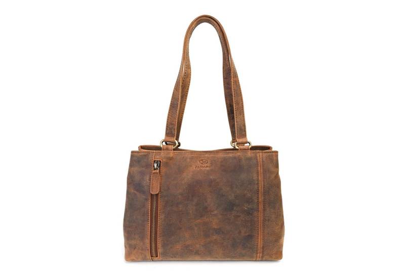 ALMADIH Handtasche Leder Damentasche MAYA Umhängetasche Henkeltasche Freizeittasche von ALMADIH