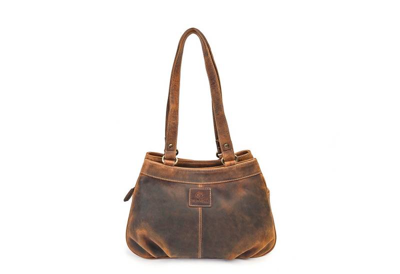 ALMADIH Umhängetasche Leder Damentasche JANA Schultertasche Handtasche Henkeltasche von ALMADIH