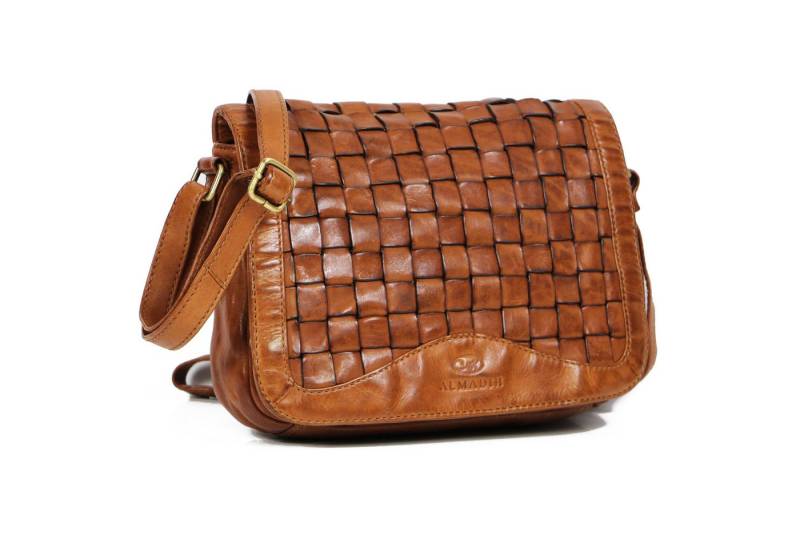 ALMADIH Umhängetasche Leder Damentasche MILLIE Ledertasche Schultertasche Freizeittasche. von ALMADIH