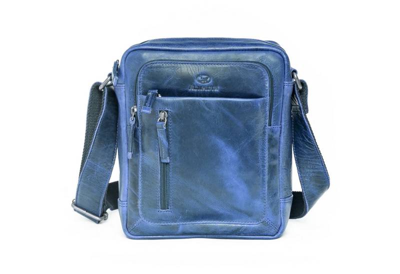 ALMADIH Umhängetasche Leder Herren klein FINN Ledertasche – Kompakte Messenger von ALMADIH