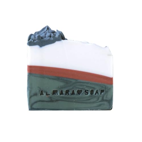 Almara Soap Seife Limited Edition Merry Christmas mit Kiefernnadeln und Weihnachtsgewürzen 100 g von ALMARA SOAP