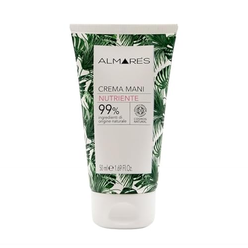 Almarés Pflegende Handcreme, 99 % Inhaltsstoffe natürlichen Ursprungs, hergestellt in Italien, 50 ml Almarés Pflegende Handcreme, 99 % Inhaltsstoffe natürlichen Ursprungs, hergestellt in Italien, 50 ml von ALMARÉS