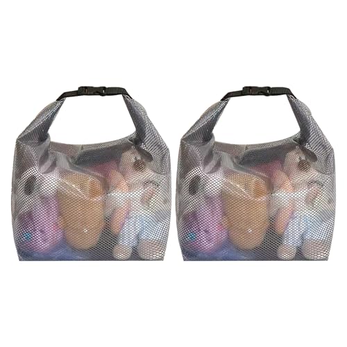 wasserdichte Kosmetiktasche Kulturtasche Reisetasche, Einkaufstasche Organizer, Damen-Kosmetik-Aufbewahrungstasche (Grau) von ALMLWIAJ