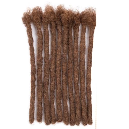 Extensions 10-40 Zoll 40 Stränge Echthaarverlängerungen mit Nadel for Männer/Frauen (Size : 20strands, Color : 30_30INCHES) von ALOEU