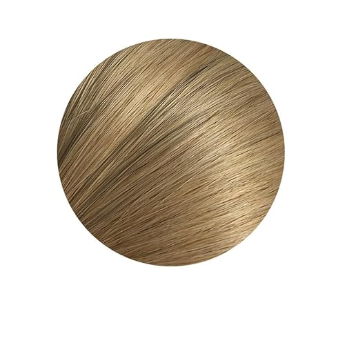 Gerade Clip-in-Echthaarverlängerungen, Haarverlängerung, Ganzkopf-Clip-on-Haarverlängerung for Frauen (Color : Color 27, Size : 6 MONTHS WITH PROPER CARE_)=40%_14INCHES_240G) von ALOEU