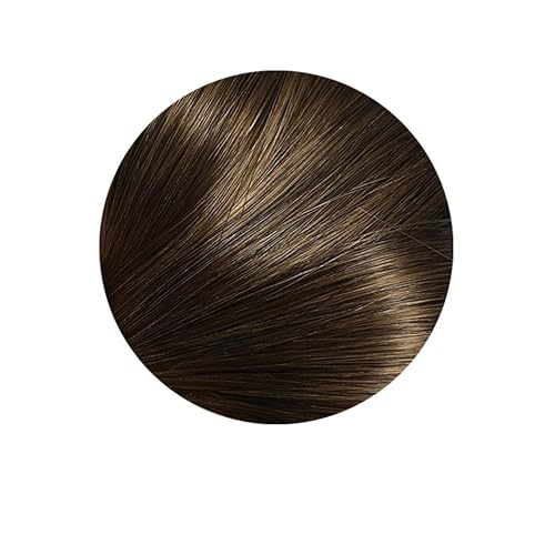 Gerade Clip-in-Echthaarverlängerungen, Haarverlängerung, Ganzkopf-Clip-on-Haarverlängerung for Frauen (Color : Color 6, Size : 6 MONTHS WITH PROPER CARE_)=40%_26INCHES_120G) von ALOEU