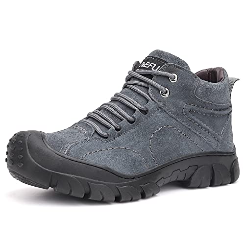 ALOFME Sicherheitsschuhe Herren Damen S3 Hoch Arbeitsschuhe Wasserdicht Sicherheitsstiefel Stahlkappe Schuhe von ALOFME