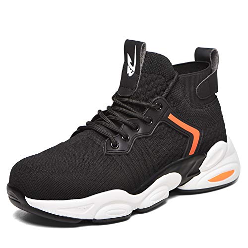 ALOFME Sportlich Sicherheitsschuhe Herren Damen Leicht Arbeitsschuhe Atmungsaktiv Stahlkappe Stiefelette 36-48 von ALOFME