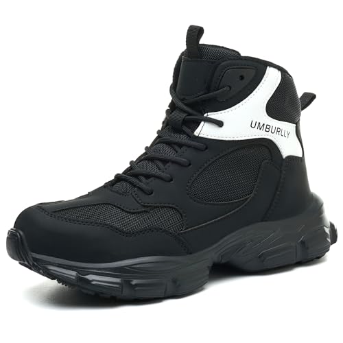 ALOFME Winter Sicherheitsschuhe Damen Leicht Arbeitsschuhe rutschfest Sicherheitsstiefel mit Stahlkappe & Warm Gefütterte von ALOFME