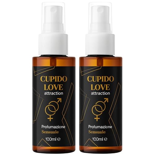 Cupido Love Parfüm Pheromone, 200 ml, Eau de Parfum für Herren und Damen, verführerischer und intensiver Duft, aphrodisierender Duft, lang anhaltender Duft (klein) von ALOHALABS