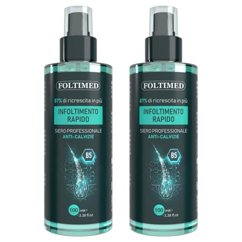 Foltimed Haarausfall-Spray 200 ml – Extra starke Behandlung für Damen und Herren – stärkt die Zwiebel und stimuliert das Haarwachstum – natürliches Haar-Ergänzungsmittel (klein) von ALOHALABS